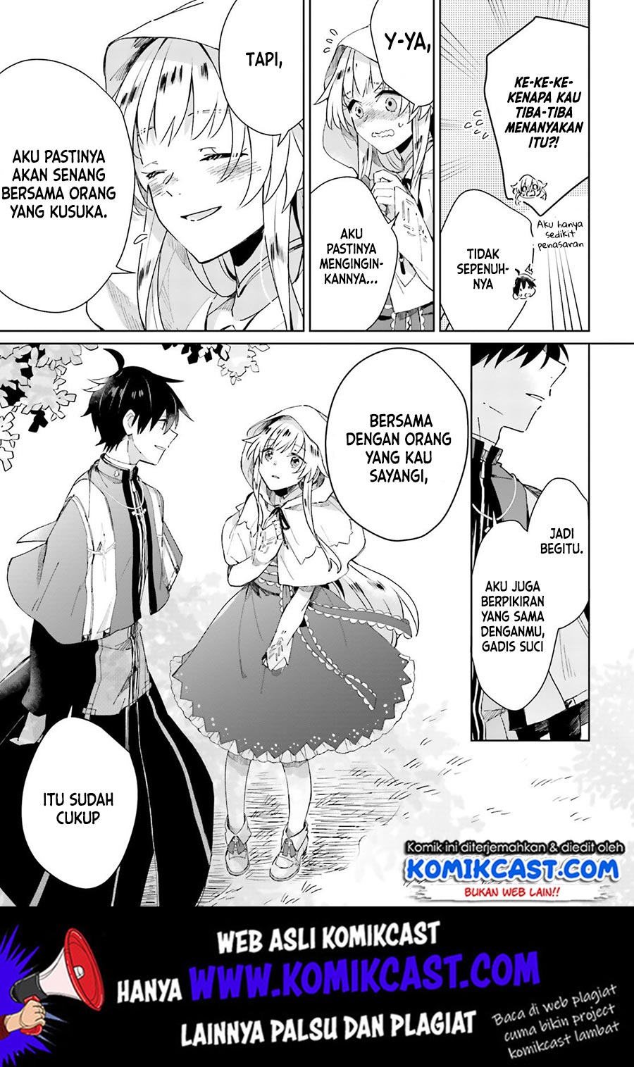 Seijo-sama wo Amayakashitai! Tadashi Yuusha, Omae wa Dame da Chapter 03 Gambar 26