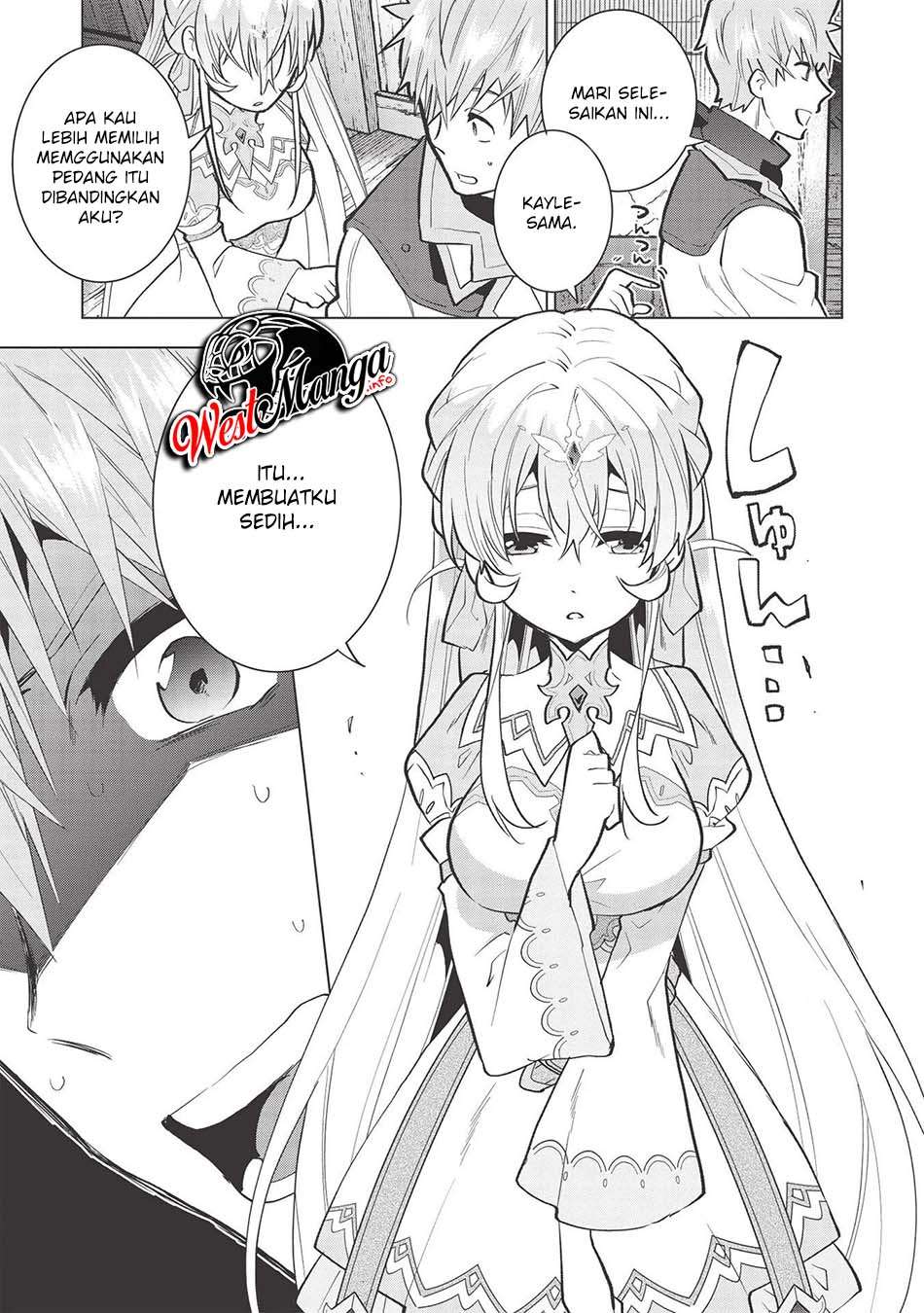Seikenshi-sama no Maken-chan Chapter 03 Gambar 7