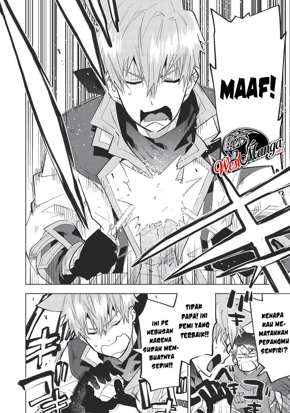 Seikenshi-sama no Maken-chan Chapter 03 Gambar 8