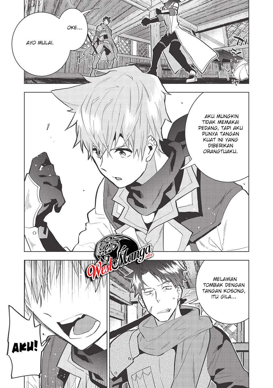Seikenshi-sama no Maken-chan Chapter 03 Gambar 9