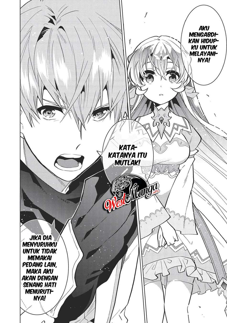 Seikenshi-sama no Maken-chan Chapter 03 Gambar 10