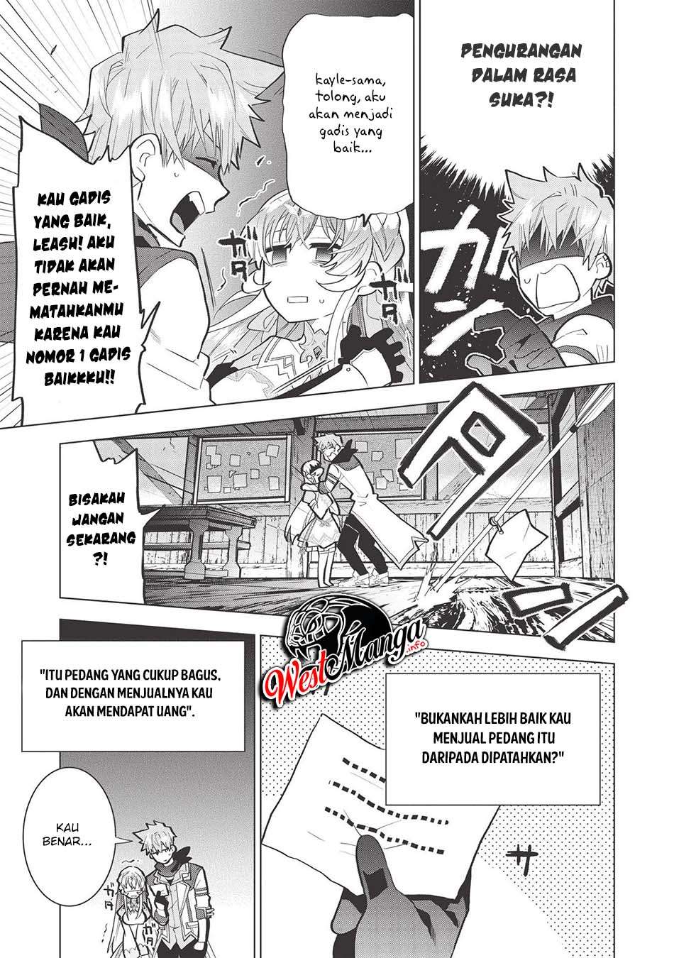 Seikenshi-sama no Maken-chan Chapter 03 Gambar 13