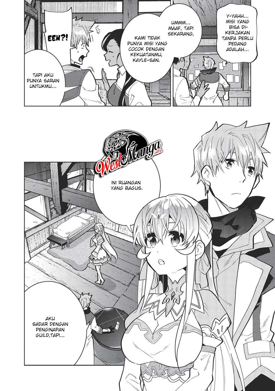 Seikenshi-sama no Maken-chan Chapter 03 Gambar 14