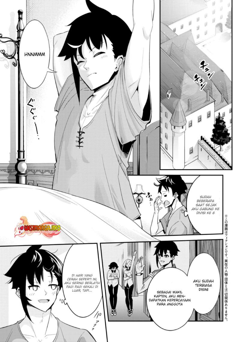 Seikishi ni Natta kedo Danchou no Oppai ga Sugosugite Kokoro ga Kiyomerarenai Chapter 04 Gambar 3