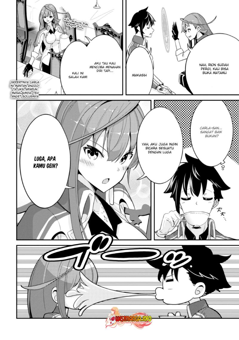 Seikishi ni Natta kedo Danchou no Oppai ga Sugosugite Kokoro ga Kiyomerarenai Chapter 04 Gambar 8