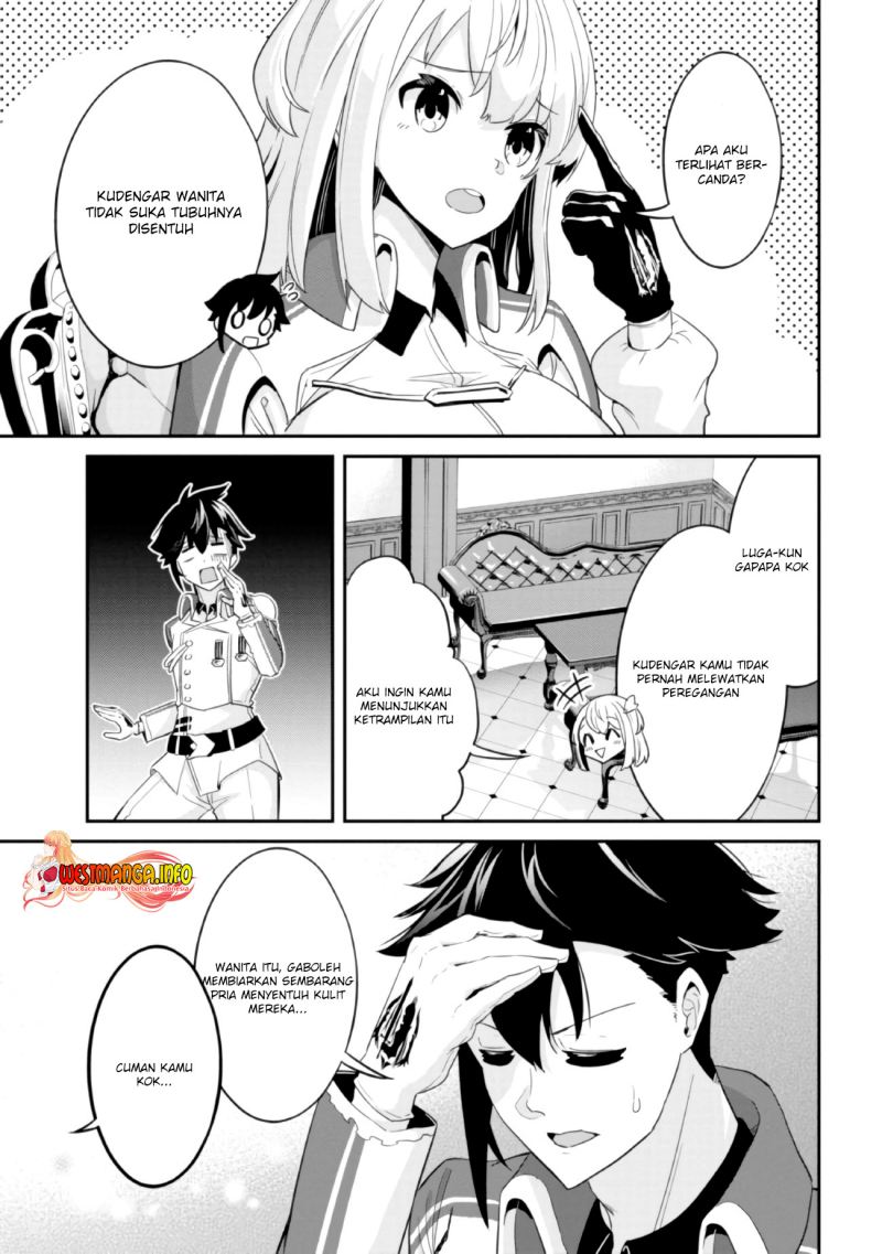 Seikishi ni Natta kedo Danchou no Oppai ga Sugosugite Kokoro ga Kiyomerarenai Chapter 04 Gambar 18