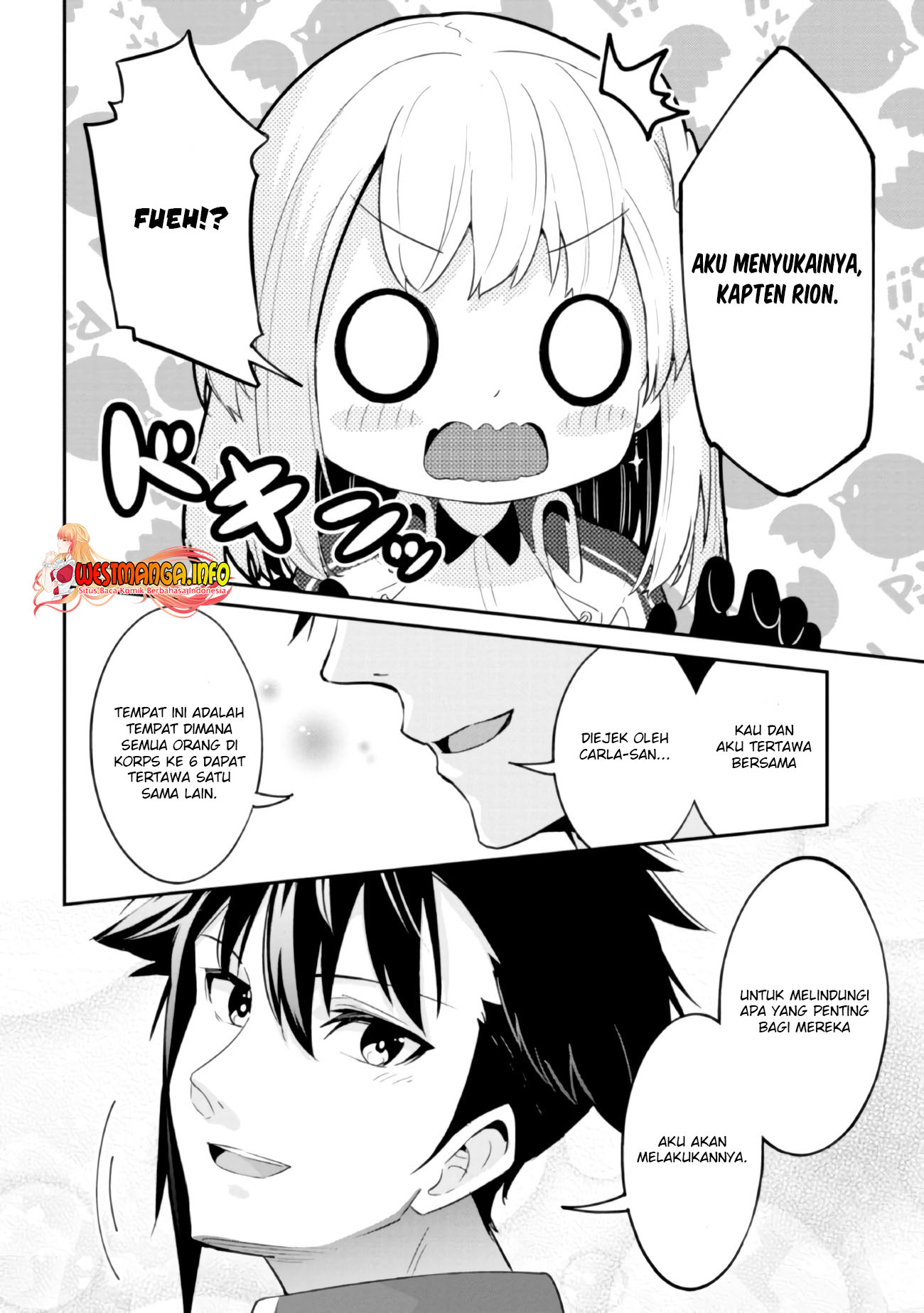 Seikishi ni Natta kedo Danchou no Oppai ga Sugosugite Kokoro ga Kiyomerarenai Chapter 07 Gambar 4