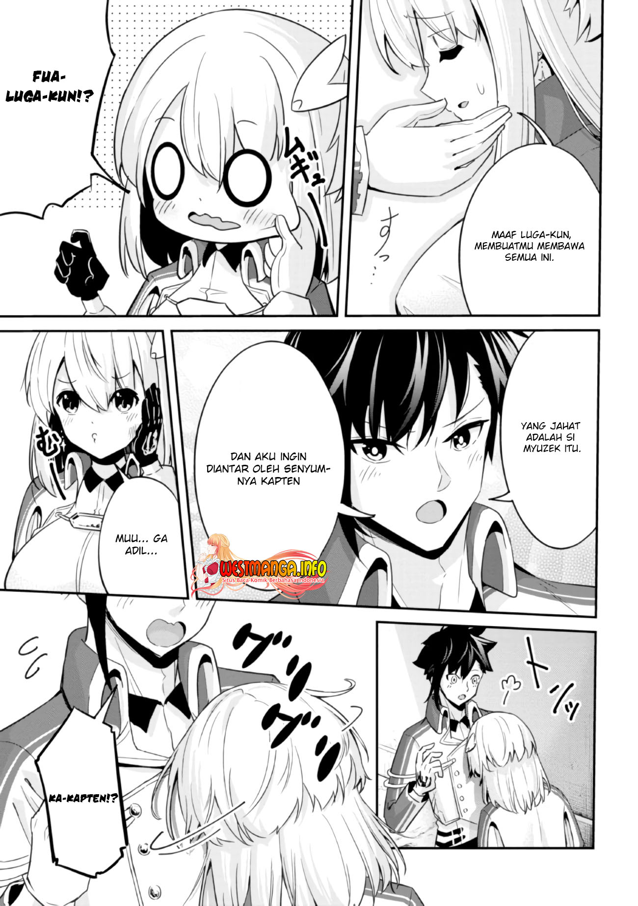 Seikishi ni Natta kedo Danchou no Oppai ga Sugosugite Kokoro ga Kiyomerarenai Chapter 07 Gambar 5