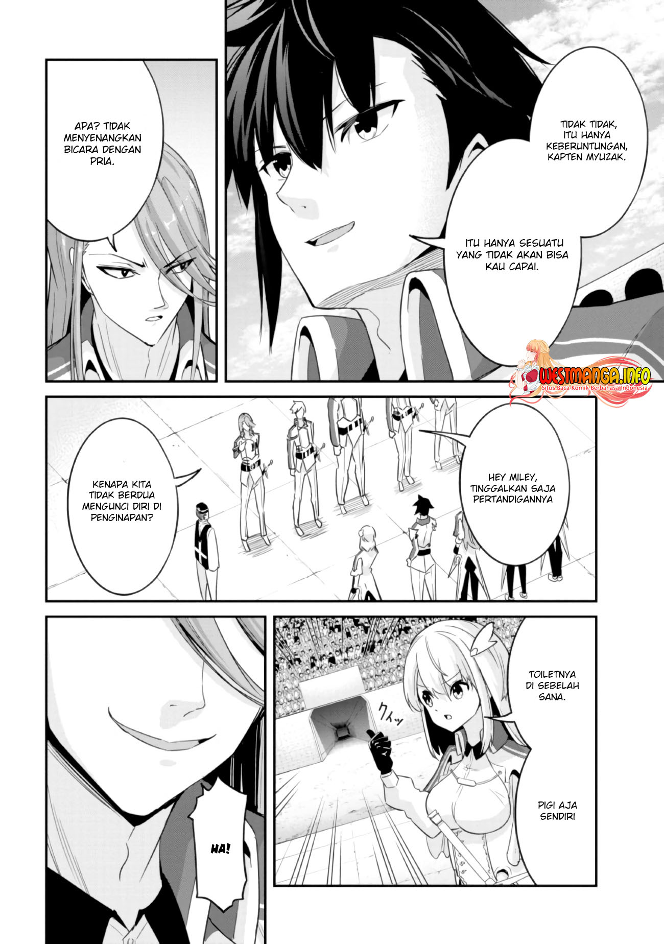 Seikishi ni Natta kedo Danchou no Oppai ga Sugosugite Kokoro ga Kiyomerarenai Chapter 07 Gambar 10