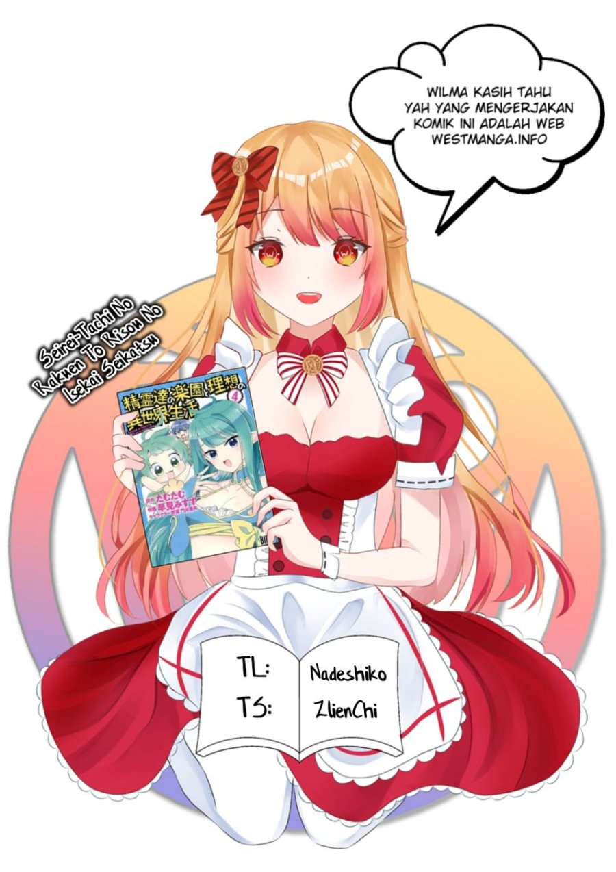 Seirei-tachi no Rakuen to Risou no Isekai Seikatsu Chapter 37 Gambar 2
