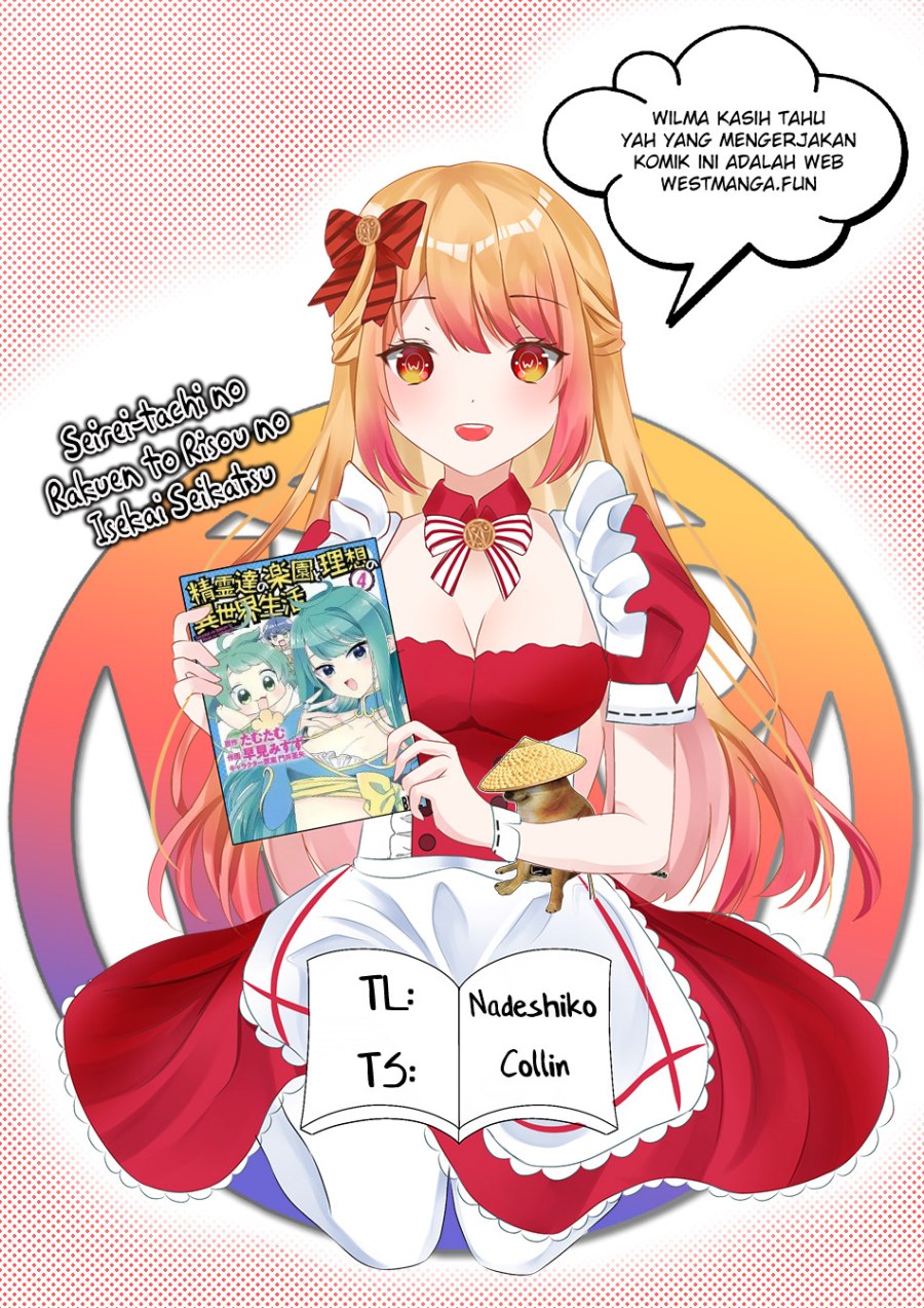 Seirei-tachi no Rakuen to Risou no Isekai Seikatsu Chapter 60 Gambar 4