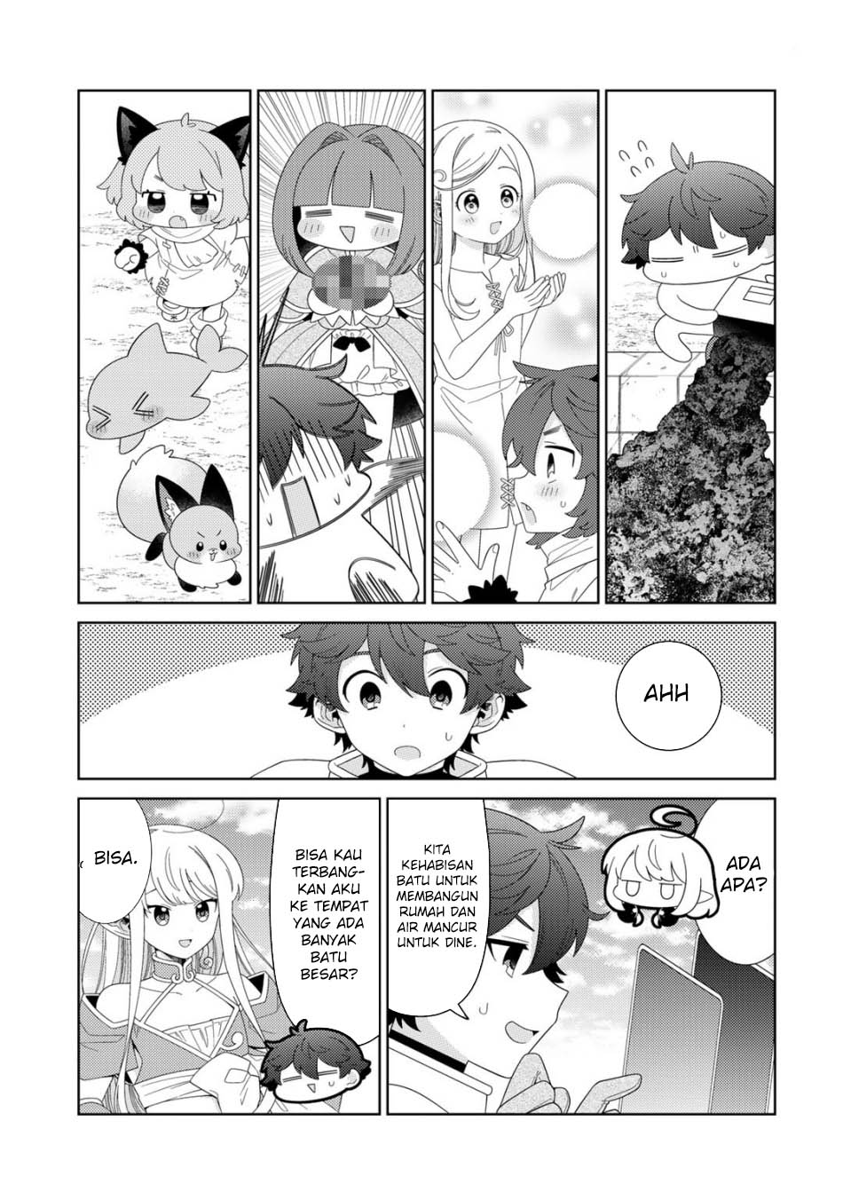 Seirei-tachi no Rakuen to Risou no Isekai Seikatsu Chapter 61 Gambar 7