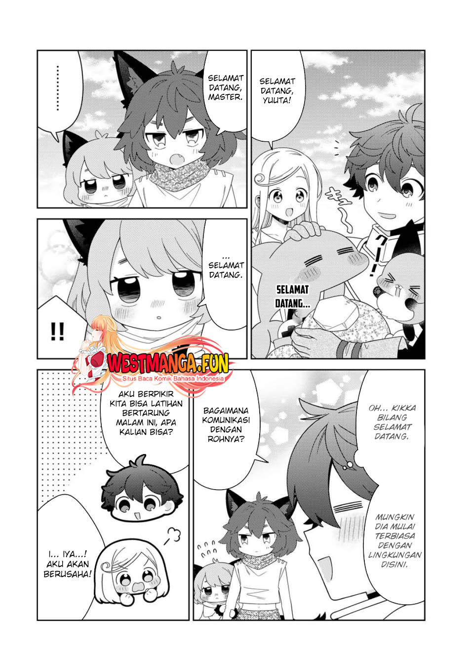 Seirei-tachi no Rakuen to Risou no Isekai Seikatsu Chapter 62 Gambar 3
