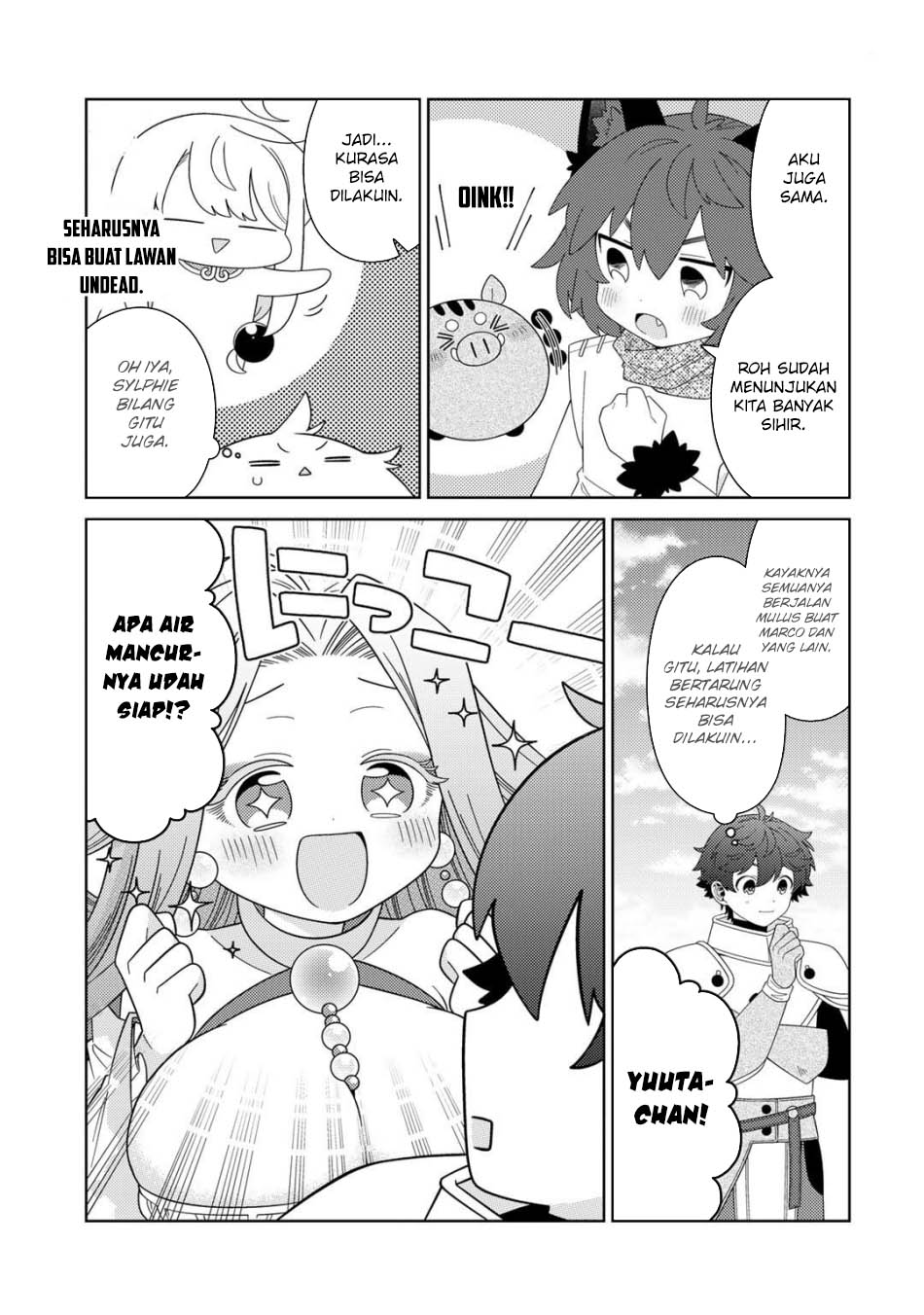 Seirei-tachi no Rakuen to Risou no Isekai Seikatsu Chapter 62 Gambar 5