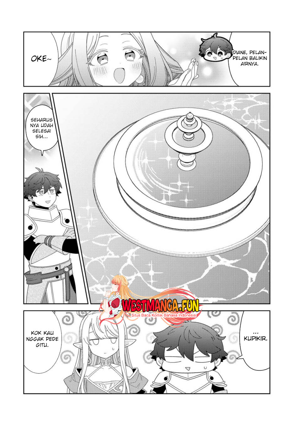 Seirei-tachi no Rakuen to Risou no Isekai Seikatsu Chapter 62 Gambar 12