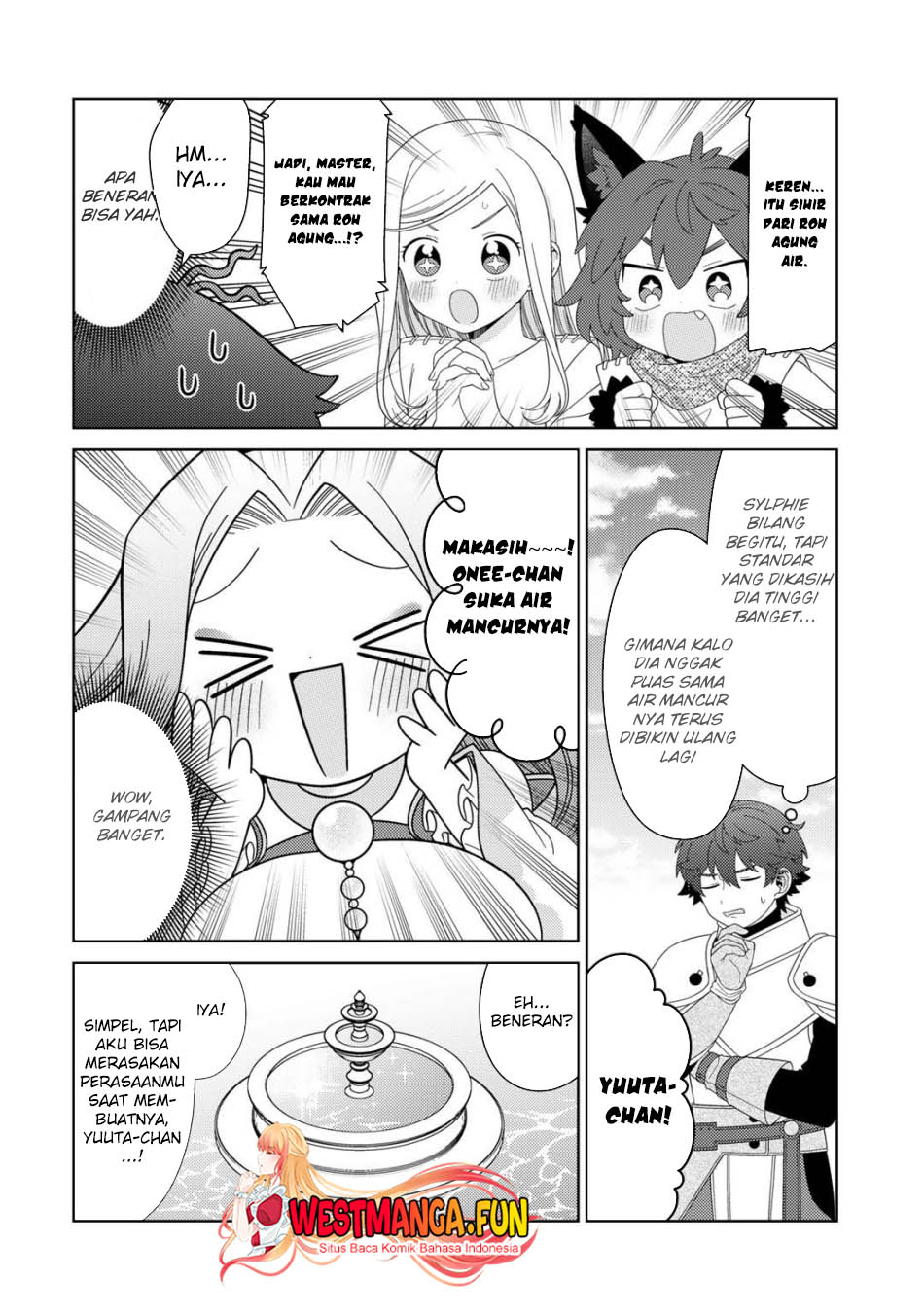 Seirei-tachi no Rakuen to Risou no Isekai Seikatsu Chapter 62 Gambar 15