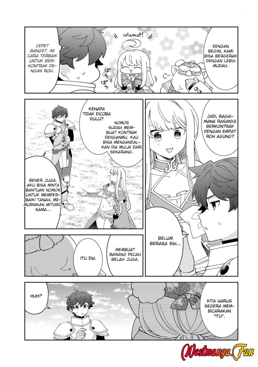 Seirei-tachi no Rakuen to Risou no Isekai Seikatsu Chapter 68 Gambar 9