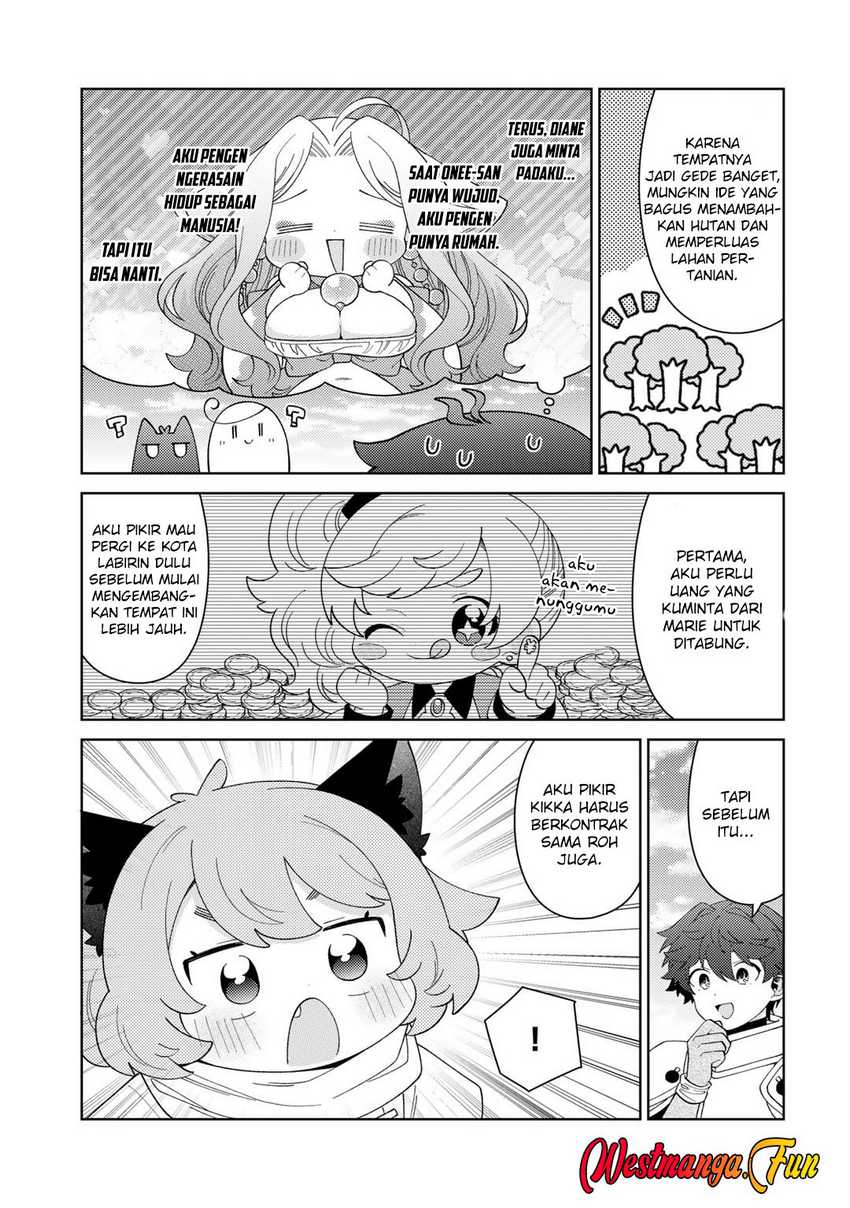 Seirei-tachi no Rakuen to Risou no Isekai Seikatsu Chapter 69 Gambar 17