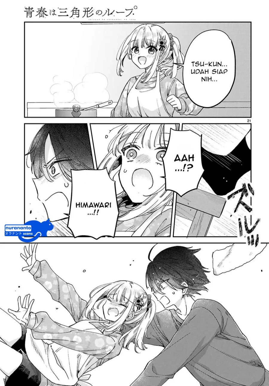 Seishun wa Sankakkei no Loop Chapter 04 Gambar 22