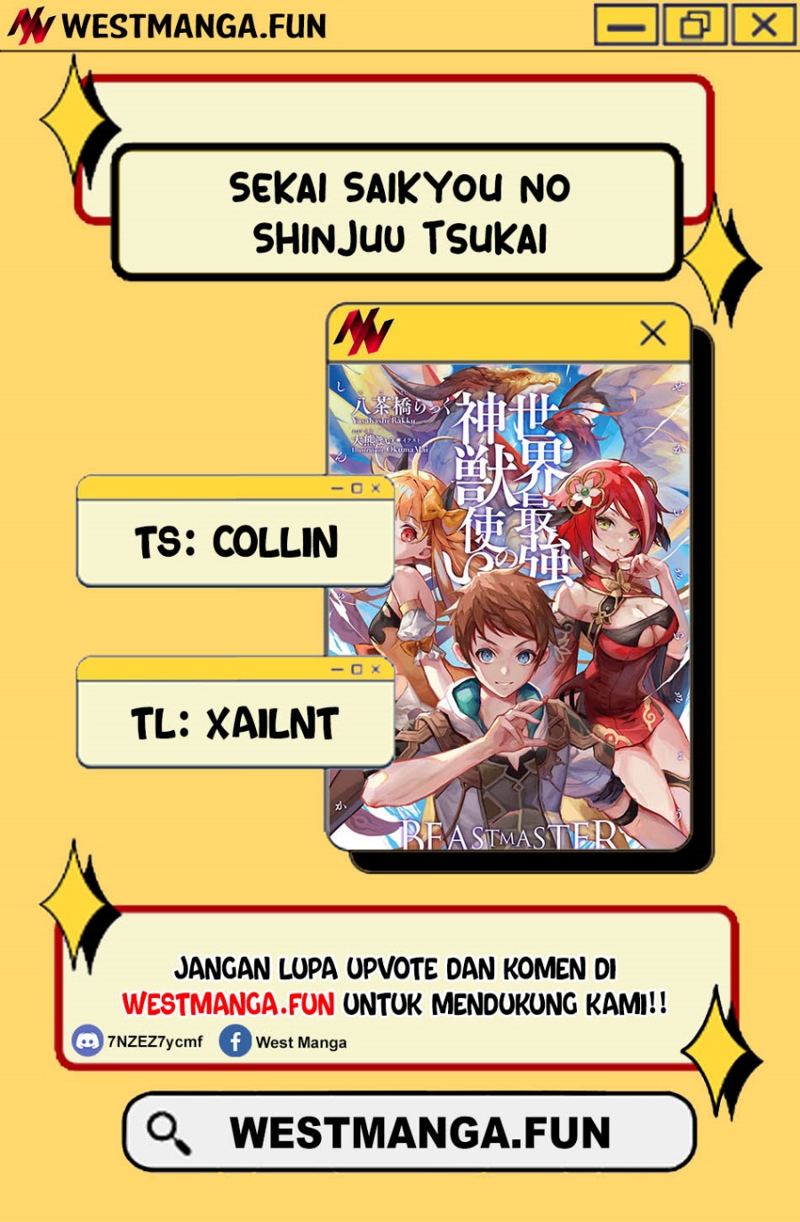 Sekai Saikyou no Shinjuu Tsukai Chapter 21 Gambar 4