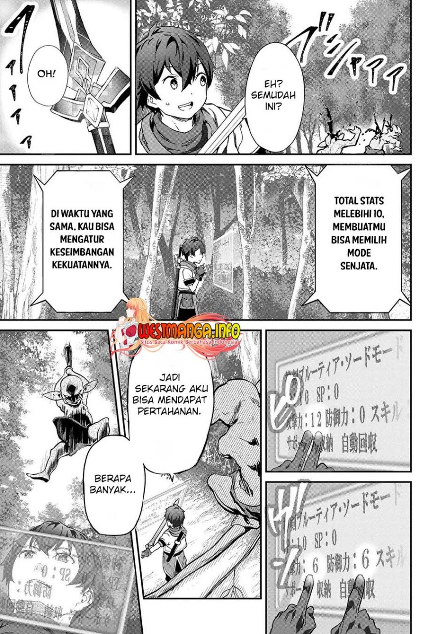 Sekai de Yuiitsu no (Shinken Zukai) na no ni Senryokugai to Yobareta Ore, Kakusei Shita (Shinken) to Saikyou ni Naru Chapter 02 Gambar 8