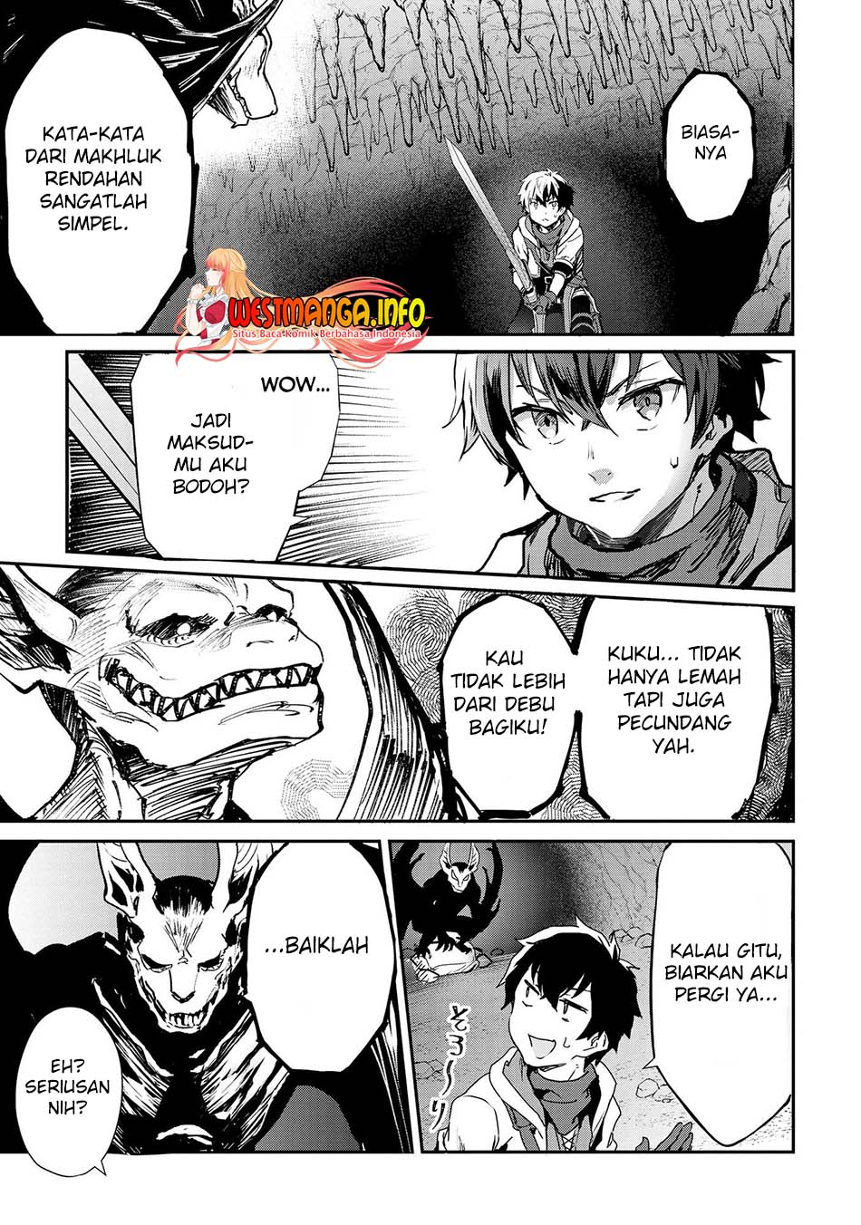 Sekai de Yuiitsu no (Shinken Zukai) na no ni Senryokugai to Yobareta Ore, Kakusei Shita (Shinken) to Saikyou ni Naru Chapter 03 Gambar 10