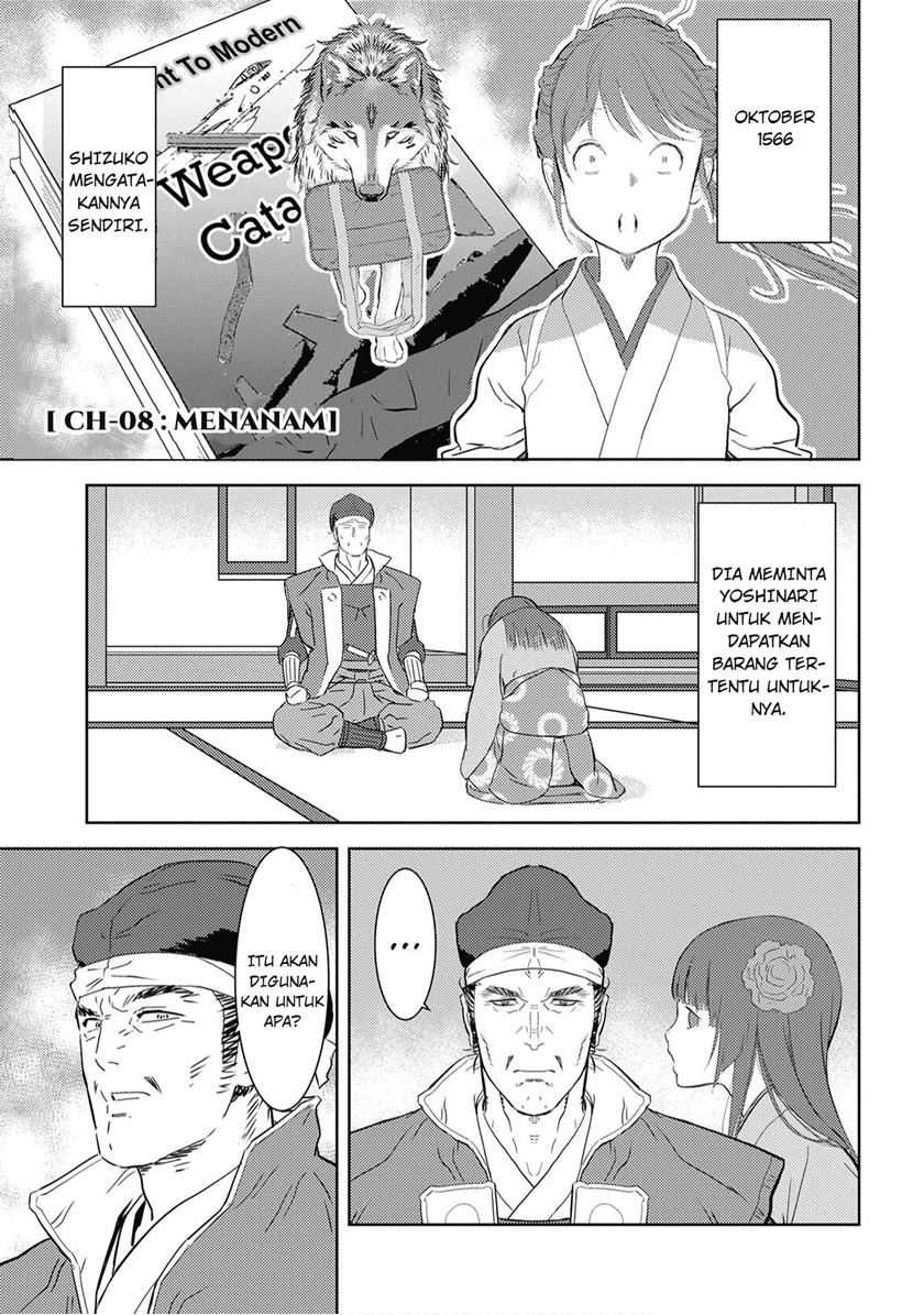 Sengoku Komachi Kuroutan: Noukou Giga Chapter 08 Gambar 3