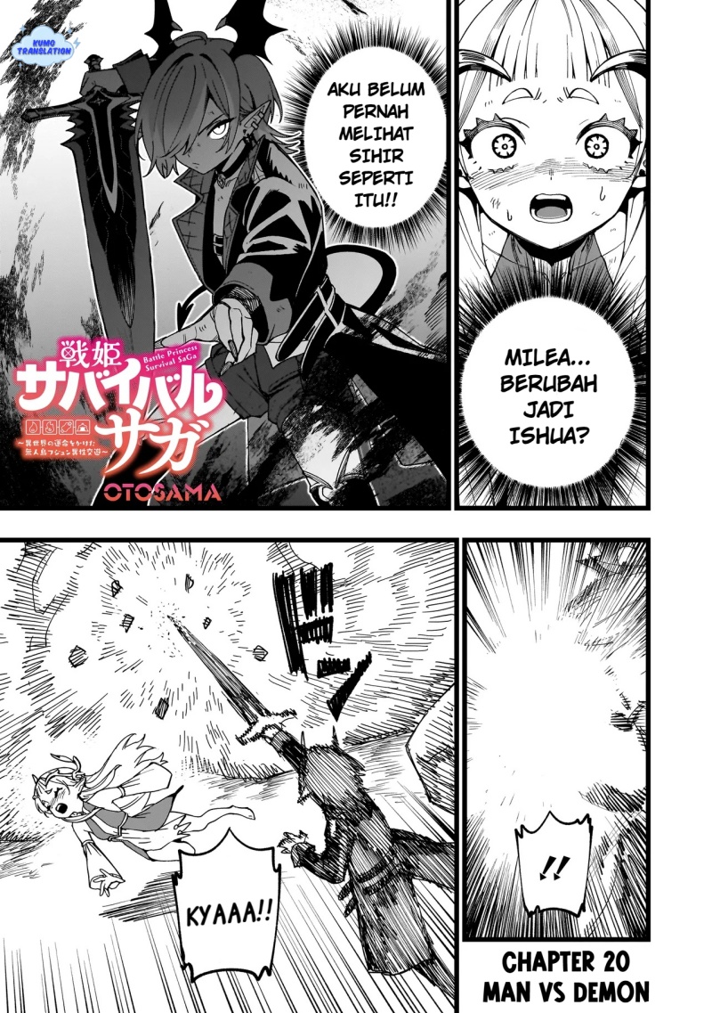 Senki Survival Saga: Isekai no Unmei o Kaketa Mujintou Fujun Iseikouyuu Chapter 20 Gambar 2