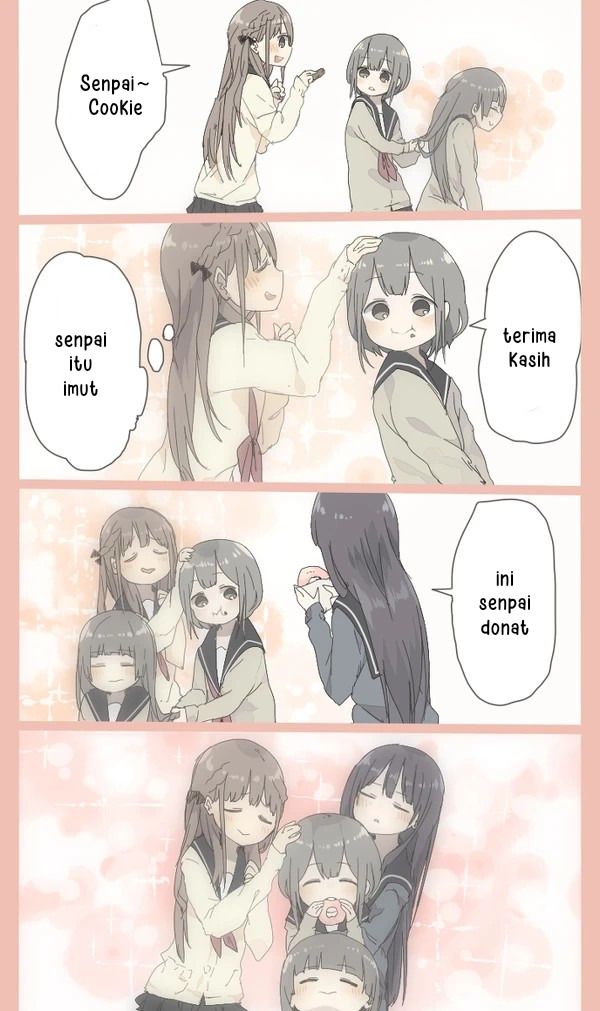 Senpai 4koma. Chapter 03 Gambar 1