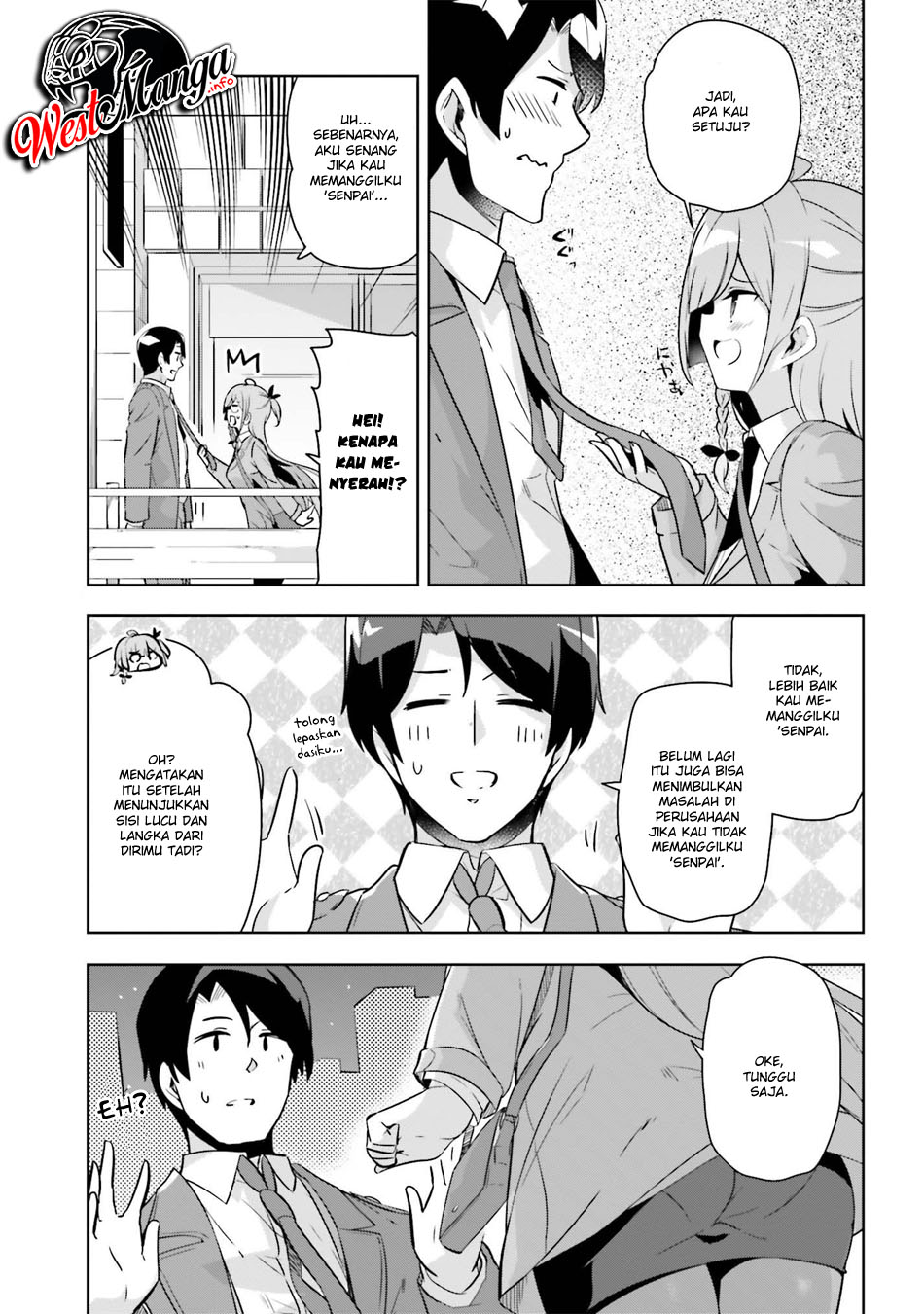 Senpai! Let’s Have an Office Romance ♪ Chapter 10 Gambar 11