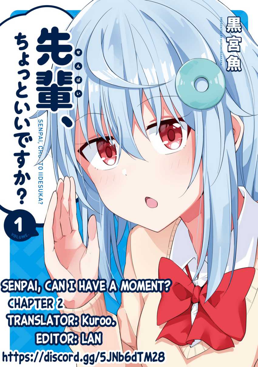 Senpai, Chotto ii Desu ka? Chapter 02 Gambar 1