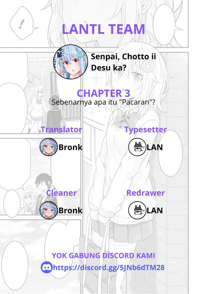 Senpai, Chotto ii Desu ka? Chapter 03 Gambar 1