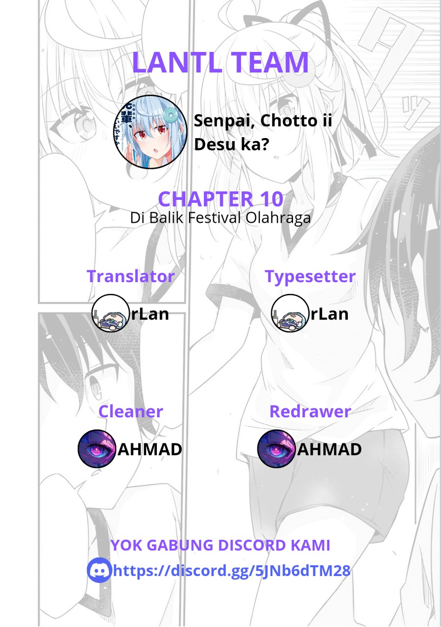 Senpai, Chotto ii Desu ka? Chapter 10Senpai, Chotto ii Desu ka? Chapter 09 Bahasa Indonesia Gambar 1