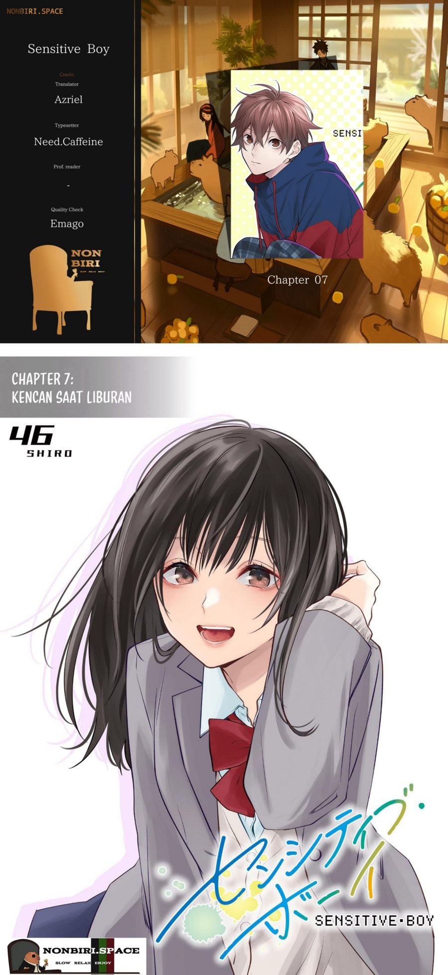 Sensitive Boy Chapter 07 Gambar 1