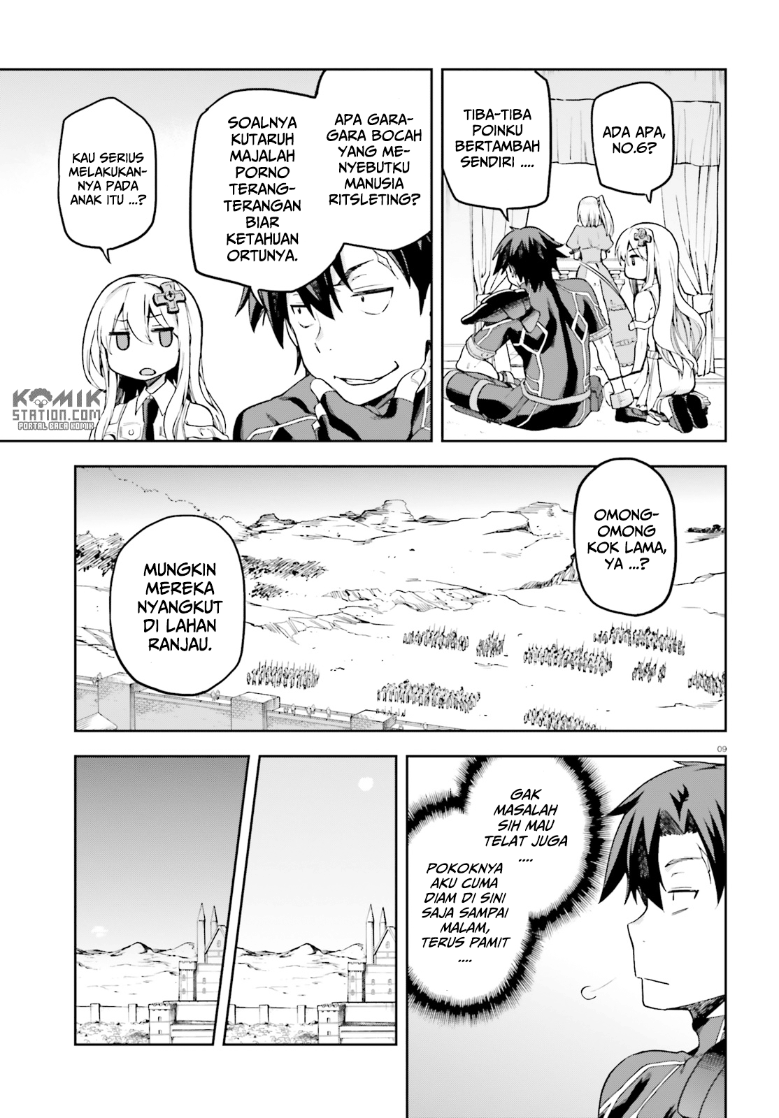 Sentouin, Hakenshimasu! Chapter 13 Gambar 11