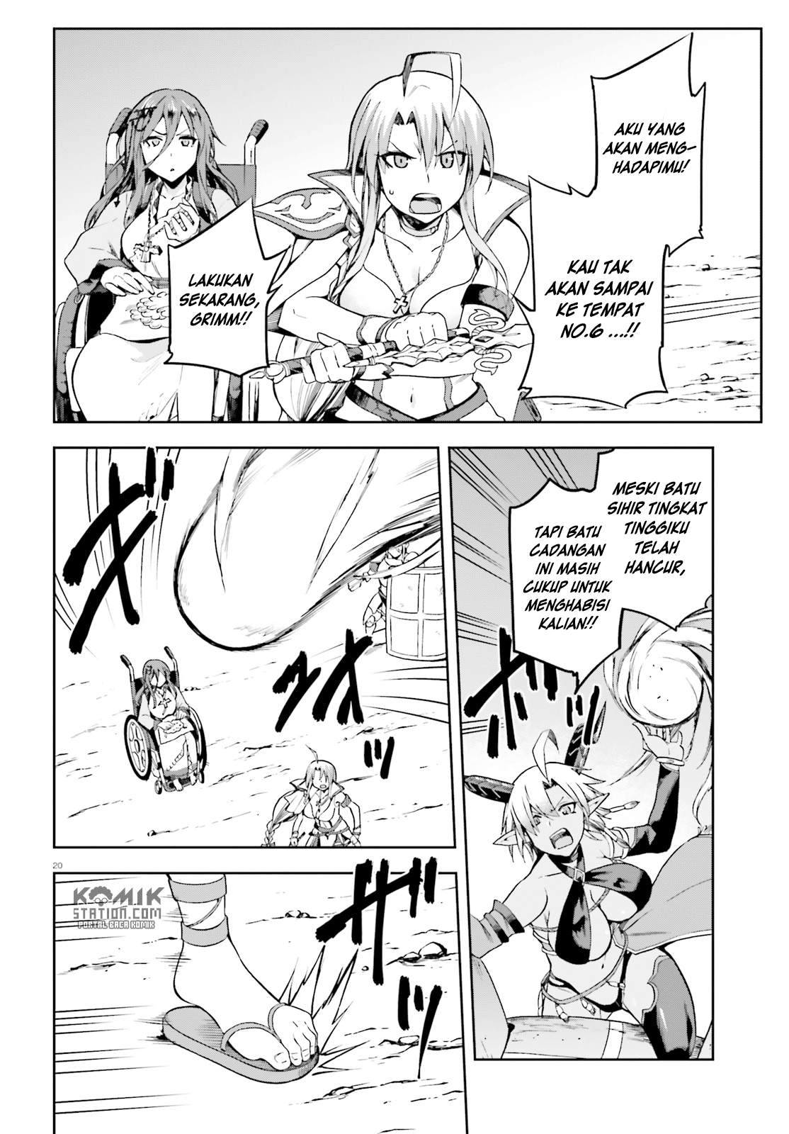 Sentouin, Hakenshimasu! Chapter 13 Gambar 22