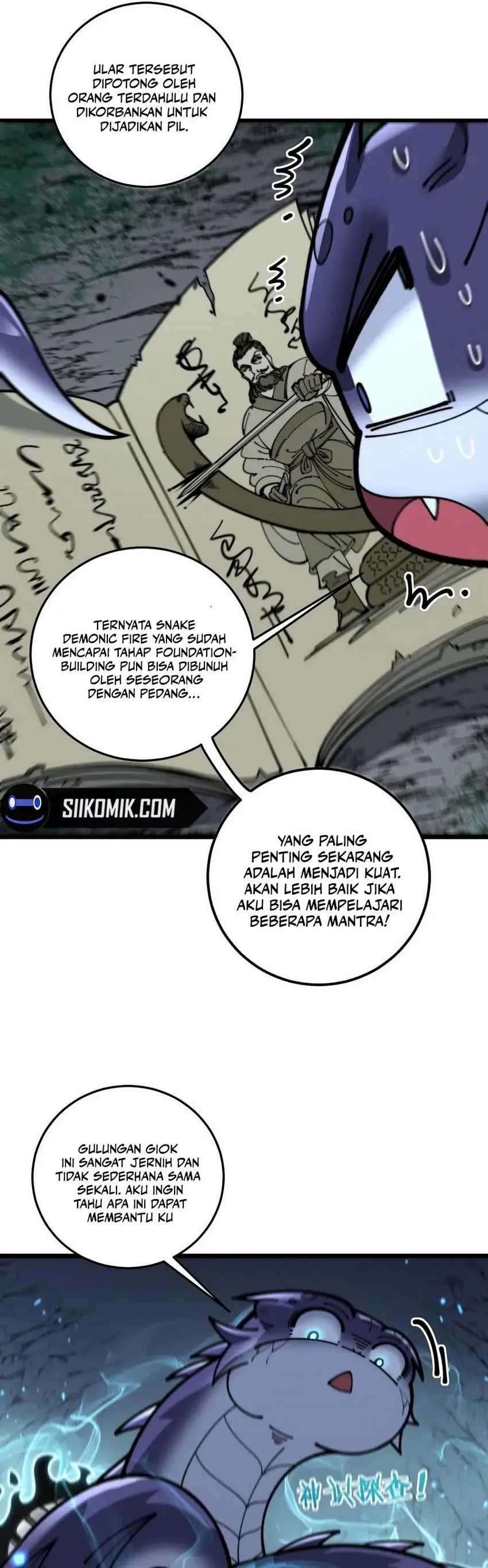 Serpent Ancestor (Snake Immortal: The Tale of a Snake’s Cultivation to Immortality) Chapter 10 Gambar 39