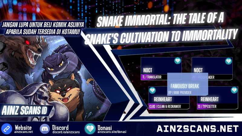 Serpent Ancestor (Snake Immortal: The Tale of a Snake’s Cultivation to Immortality) Chapter 50 Gambar 1