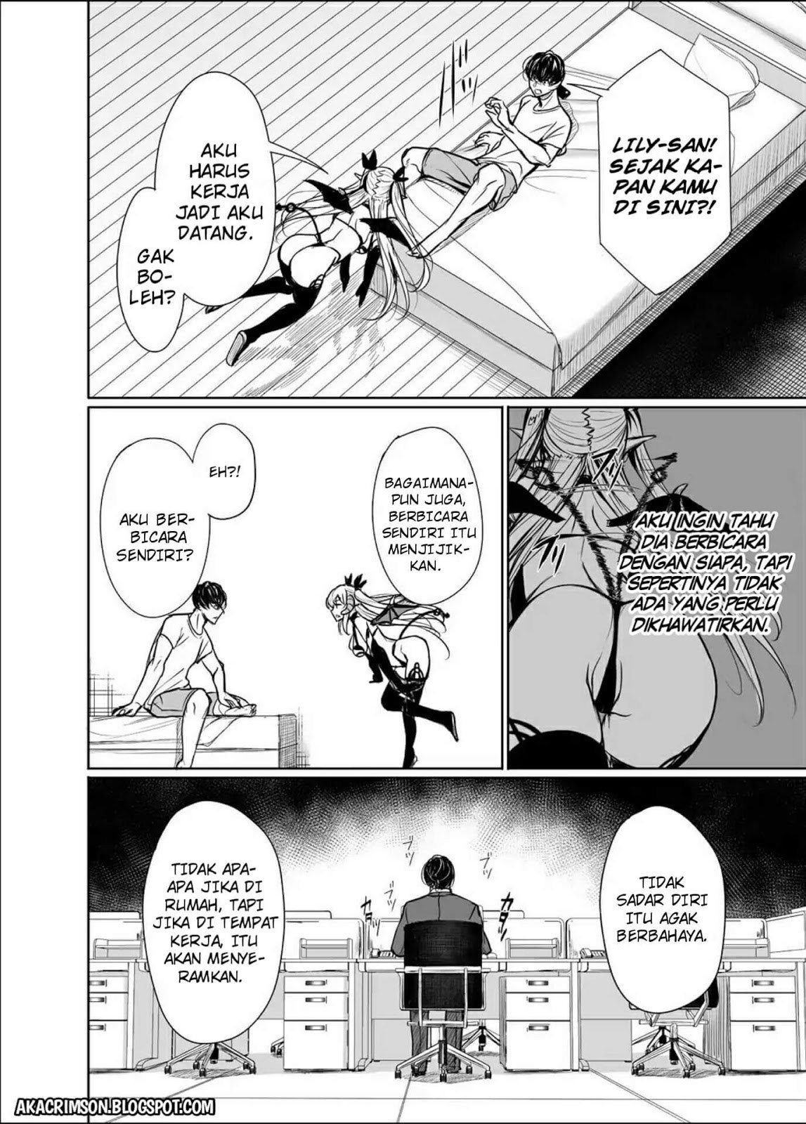 Shachiku succubus no Hanashi Chapter 05 Gambar 3