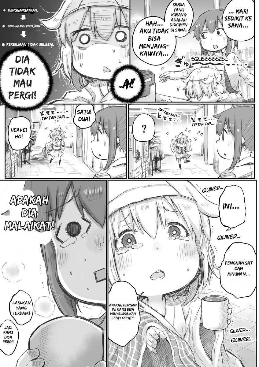 Shachiku-san wa Youjo Yuurei ni Iyasaretai Chapter 03 Gambar 4