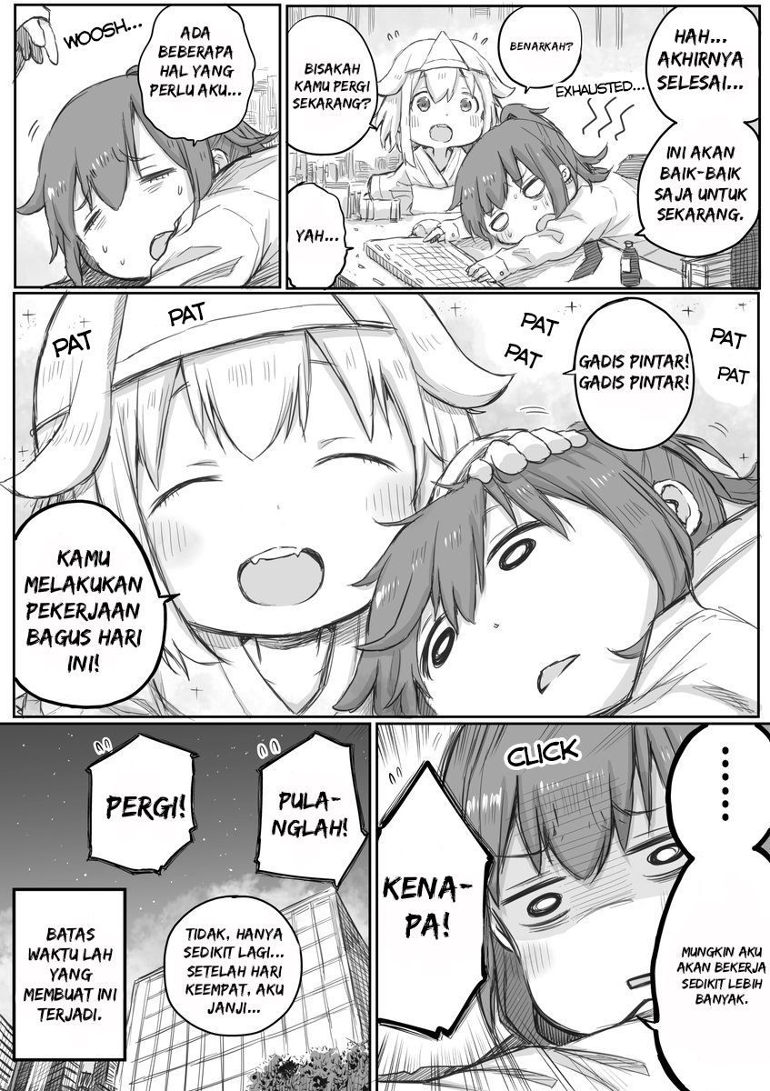 Shachiku-san wa Youjo Yuurei ni Iyasaretai Chapter 03 Gambar 5