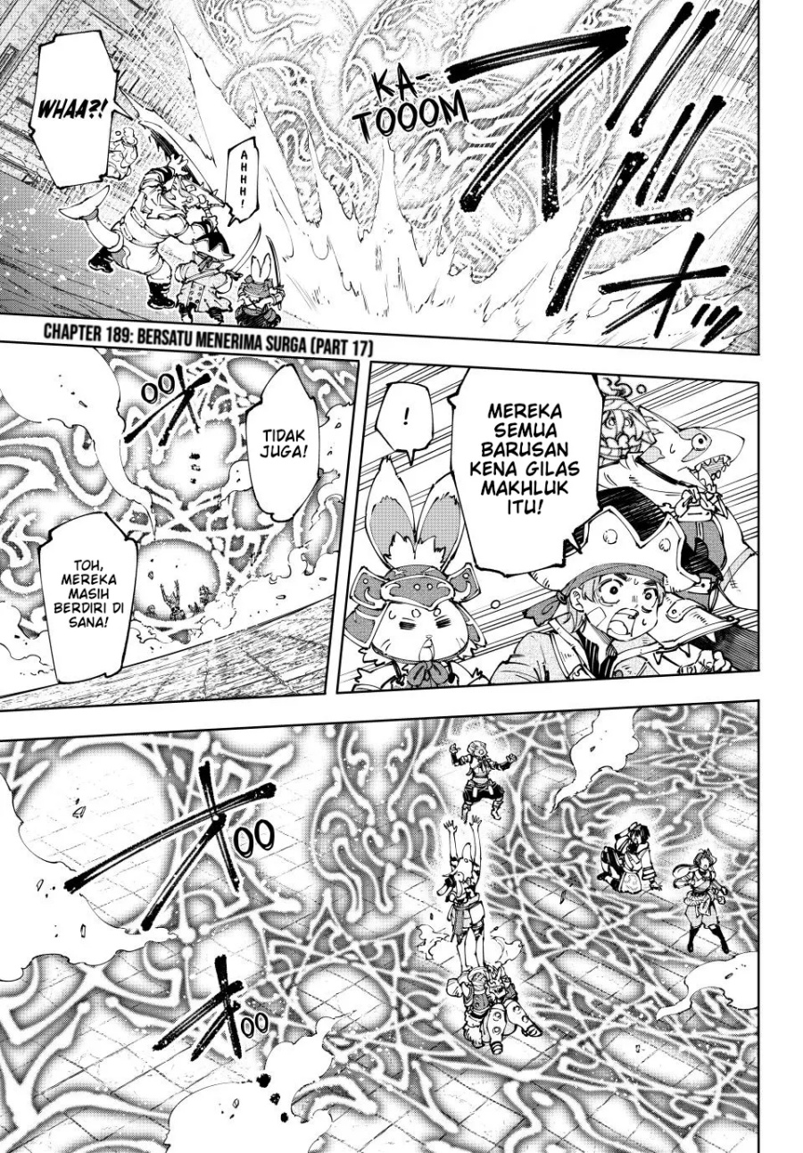 Shangri-La Frontier ~ Kusoge Hunter, Kamige ni Idoman to su~ Chapter 189 Gambar 2