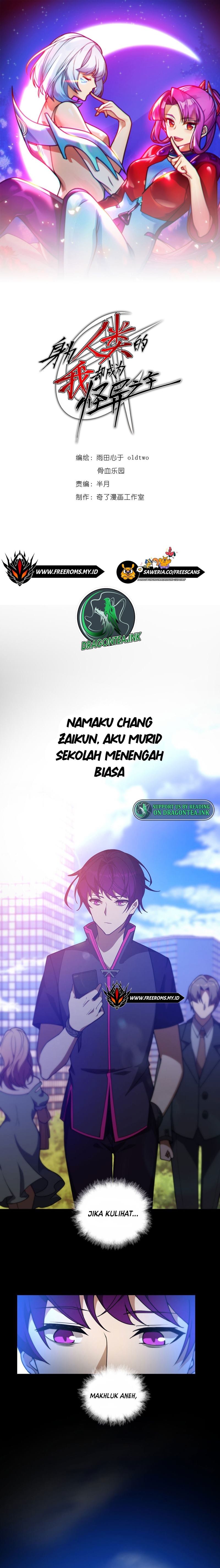 Shen Wei Ren Lei De Wo Que Cheng Wei Guai Yi Zhi Zhu Chapter 02 Gambar 3