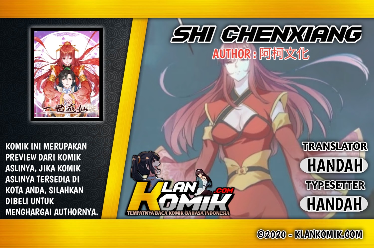 Shi Chenxiang (I Become a Fairy) Chapter 09 Gambar 1