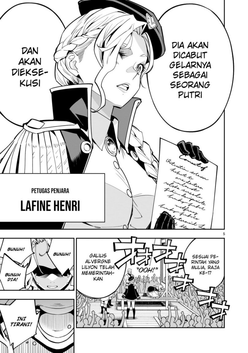 Shi ni Modori Oujo wa Ikinobiru Tameni Yuri Harem wo Tsukuru Koto ni Shita Chapter 01 Gambar 5