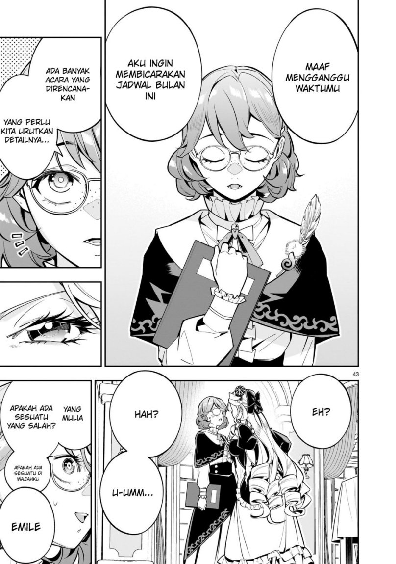 Shi ni Modori Oujo wa Ikinobiru Tameni Yuri Harem wo Tsukuru Koto ni Shita Chapter 01 Gambar 43