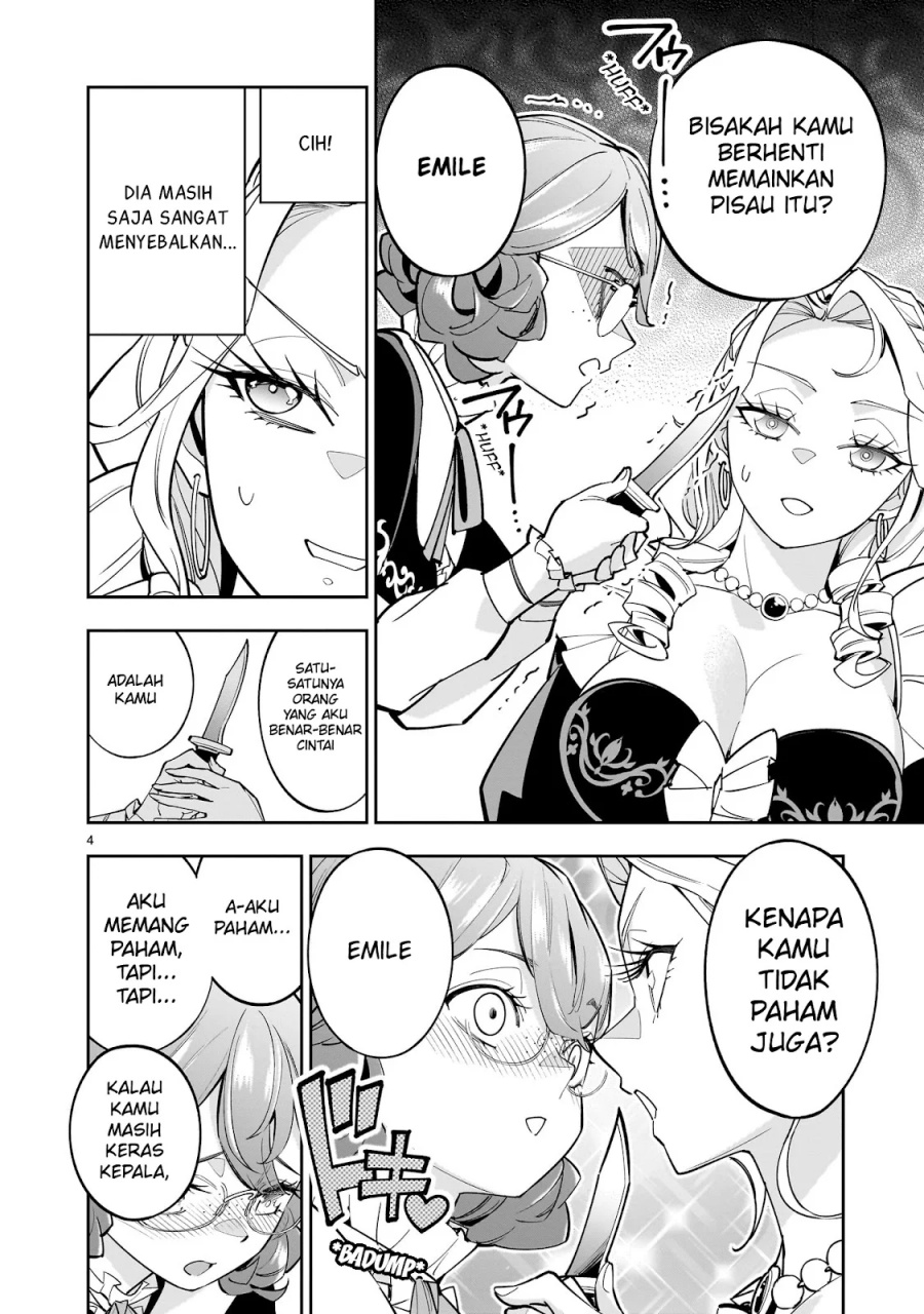 Shi ni Modori Oujo wa Ikinobiru Tameni Yuri Harem wo Tsukuru Koto ni Shita Chapter 05 Gambar 5