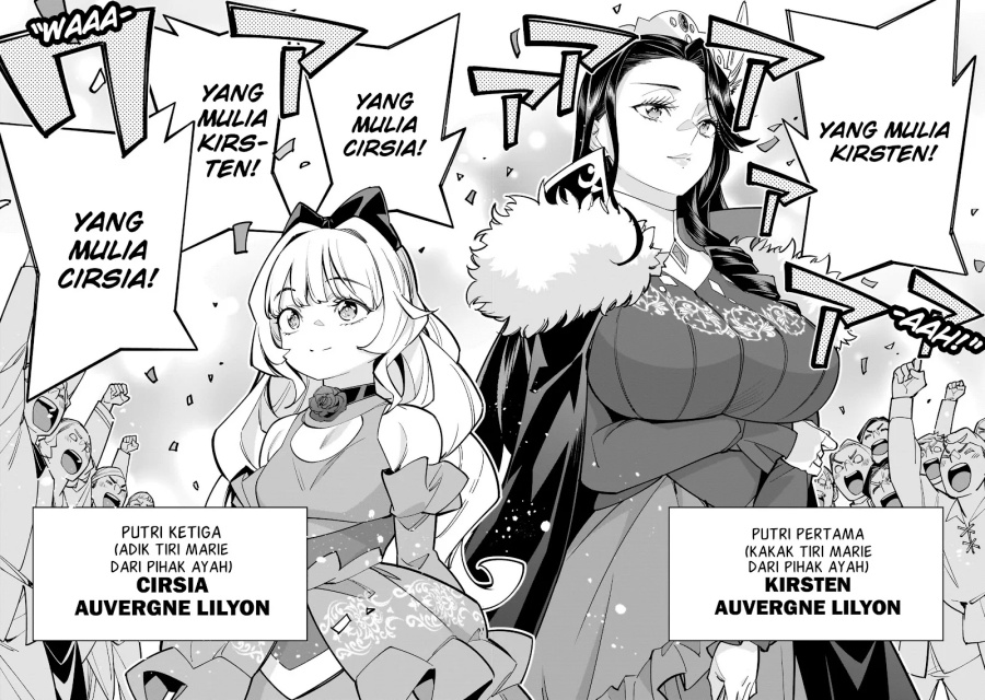Shi ni Modori Oujo wa Ikinobiru Tameni Yuri Harem wo Tsukuru Koto ni Shita Chapter 05 Gambar 17