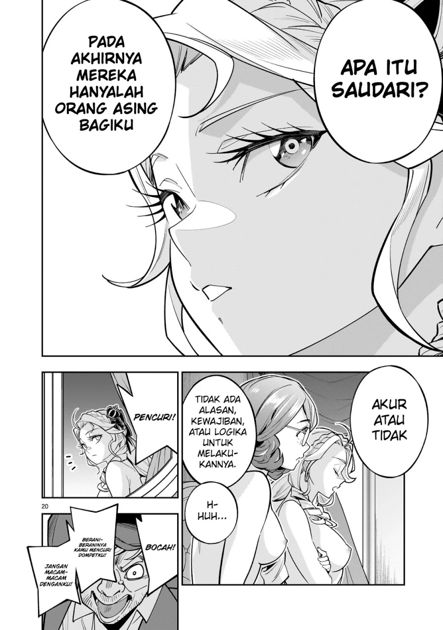 Shi ni Modori Oujo wa Ikinobiru Tameni Yuri Harem wo Tsukuru Koto ni Shita Chapter 05 Gambar 20