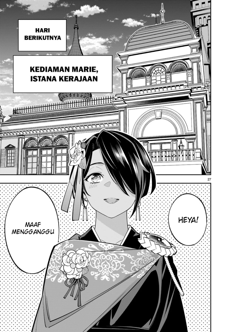 Shi ni Modori Oujo wa Ikinobiru Tameni Yuri Harem wo Tsukuru Koto ni Shita Chapter 05 Gambar 27
